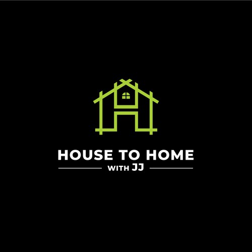 "House to Home with JJ" REAL ESTATE AGENT LOGO!! Ontwerp door designerbd360