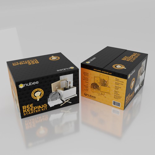 Bee Hive Box Package Design for Costco Design by Designbaharbd