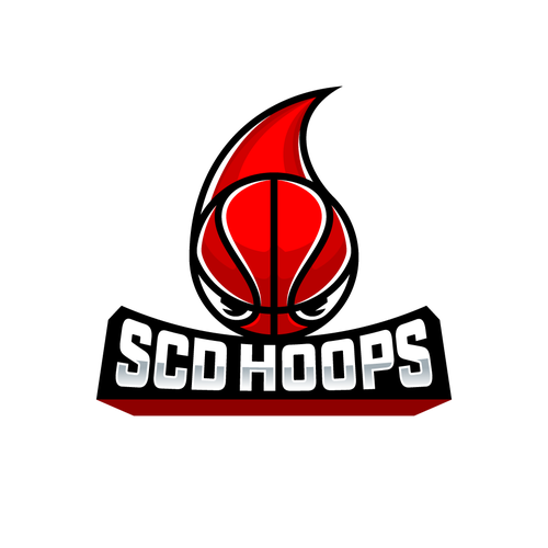 Basketball Logo for Team 'SCD Hoops' - Your Winning Logo Featured on Major Sports Network Design by xale