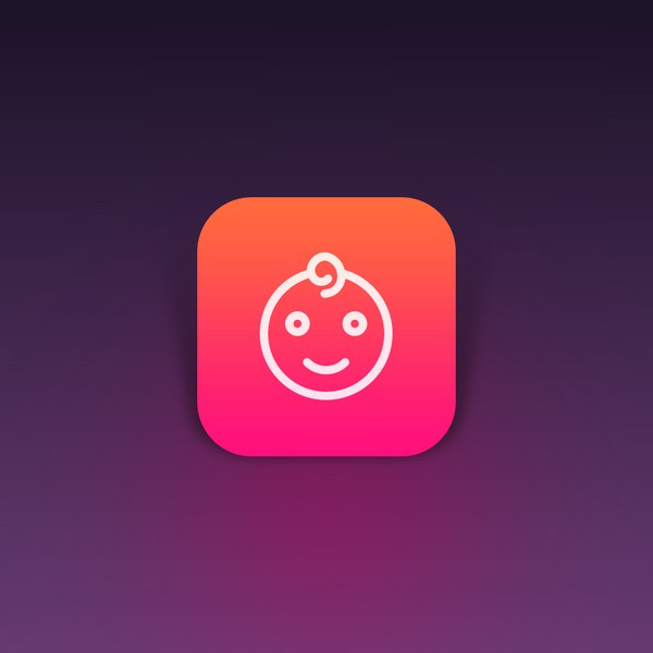 Adorable App Icon needed for an iPhone app for new moms