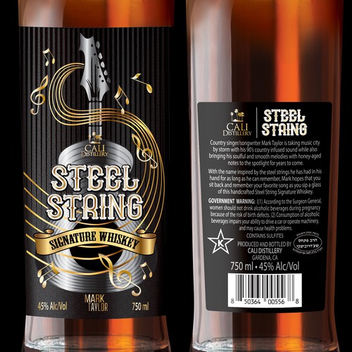 Steel String Signature Whiskey Design by Debdutta*