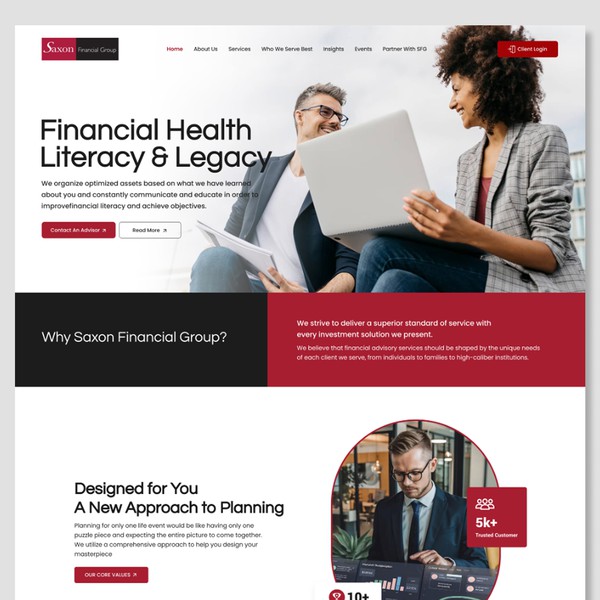 Finance Website