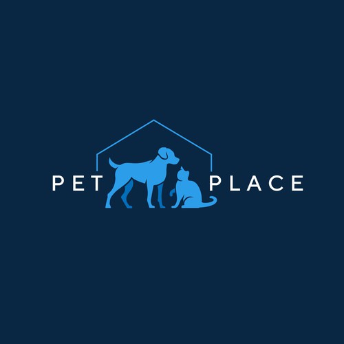 Pet Place Logo Design by tasa