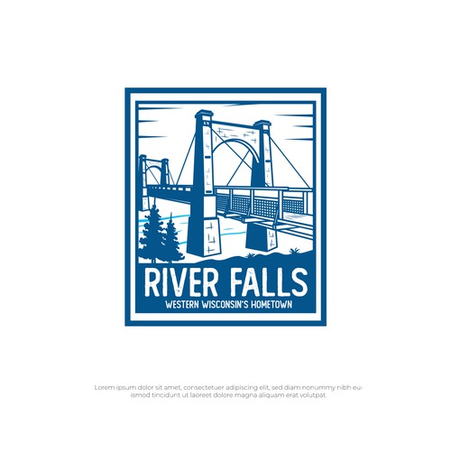 Western Wisconsin's Hometown - River Falls - Tourism Logo Needed Design by Altaris Design