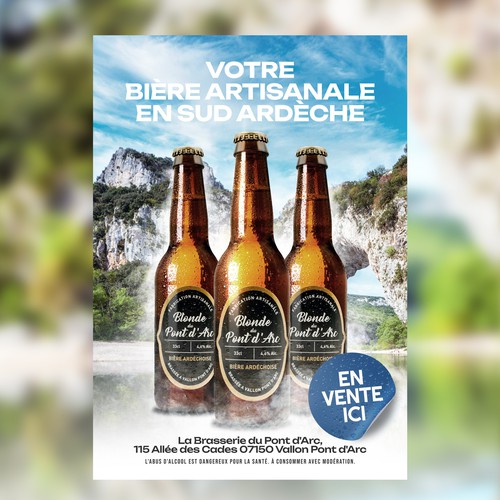 Poster for craft beer Design by umbertino