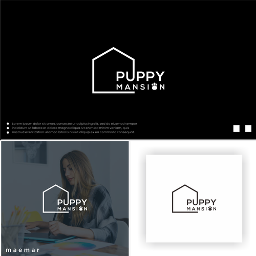 Design High End Sophisticated Puppy Store Logo / Brand Design by m a e m a r