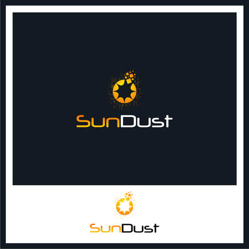 Sun Dust - Logodesign for a videogames publisher Design by C A S S I E ✔