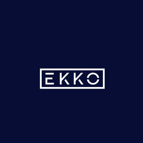 SIMPLE LOGO - ekko Letters then dm after Design by JANTUNGHATI