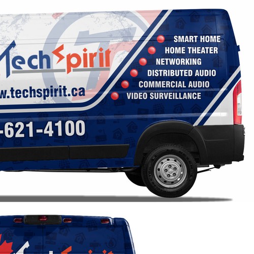 Design a Van Wrap for security systems installation Company Design by dnite