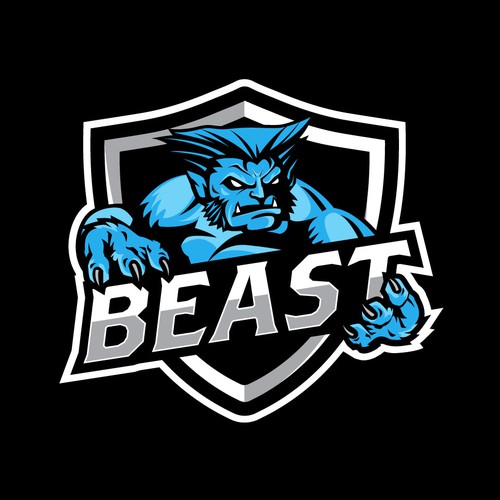 Beast Wolf Team Logo Design Stock Illustration - Download Image Now - iStock