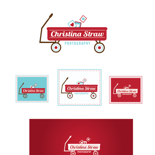 Christina Straw Photography needs a new logo.  Something whimsical and fun! Design by PrettynPunk