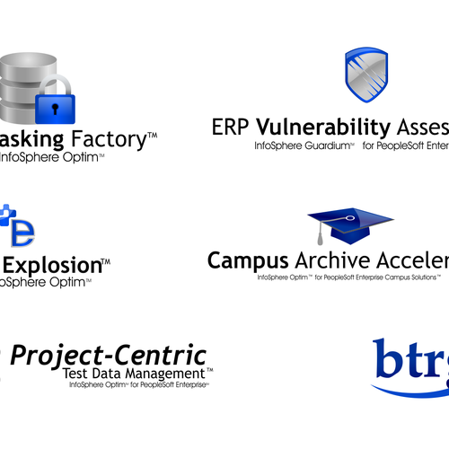 IBM Partner needs 5 product logos/icons Design by Shally Wangi