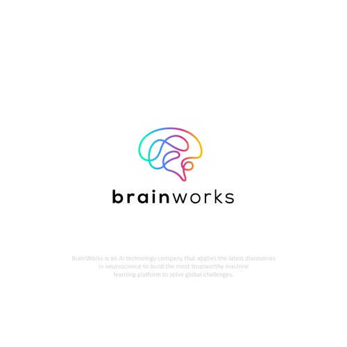 Design a logo for BrainWorks - a new AI company! Design by dotillusion