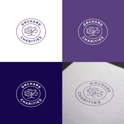 Local charity logo representing doing good Design by stamp-creative