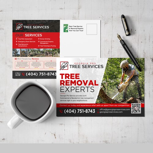 Branding for a Tree Removal Service Diseño de Sketch Media™