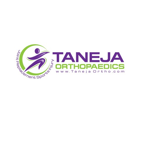 CREATIVE, IMAGINATIVE & STUNNING, LOGO WITH BOLD COLOURS FOR ORTHOPAEDIC SURGEON'S PRACTICE Design by A.Matar