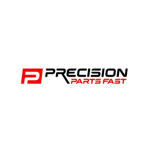 Logo Design for 'Precision Parts Fast' Company Design von Yeison Higuera