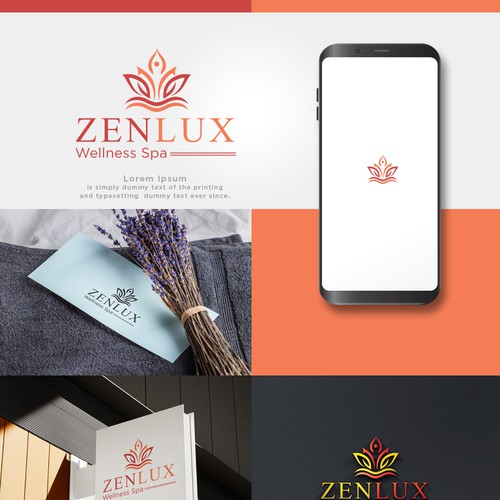 Designs | ZenLux Spa needs a total makeover | Brand starter pack contest