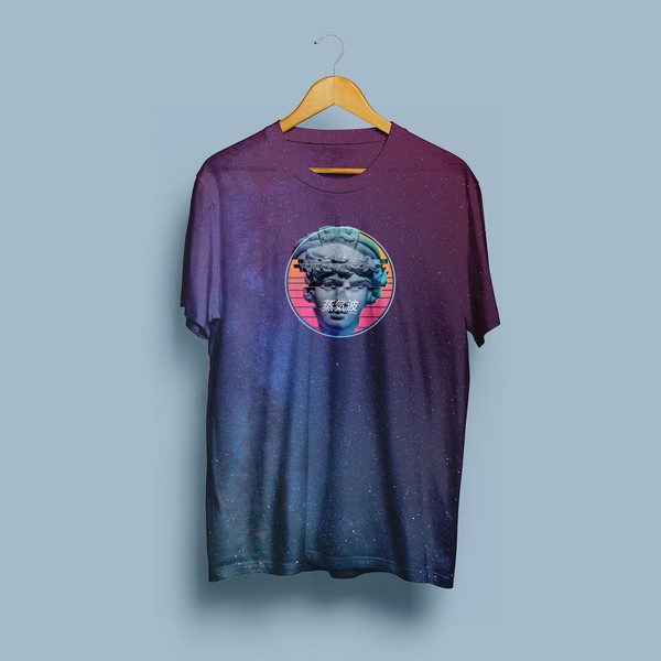 Vaporwave Tshirt Design T Shirt Contest 99designs