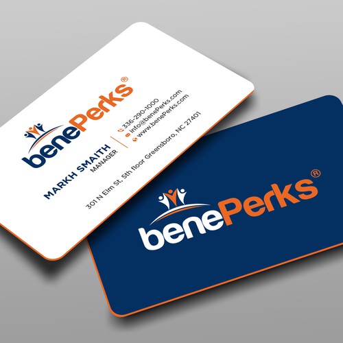 Biz Cards for fast growing company Réalisé par Brandmaker artist