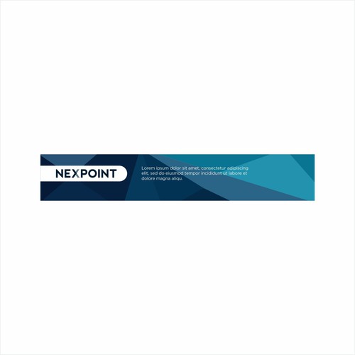 NexPoint LinkedIn Banner Diseño de Hafiz29