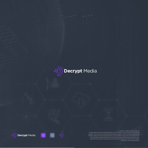 Design a beautiful logo for "Decrypt Media" Design by Saverio Wongher ™