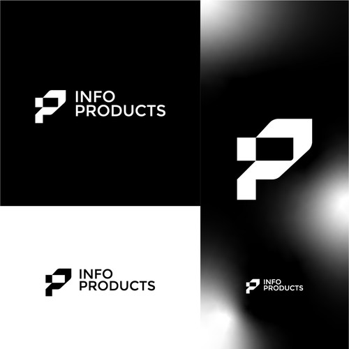 InfoProducts.com - Logo & Branding Design by harrysvellas