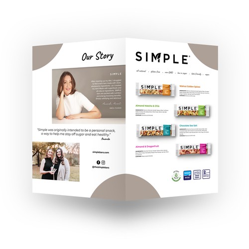 SIMPLE - Sell sheet Design by AYKL