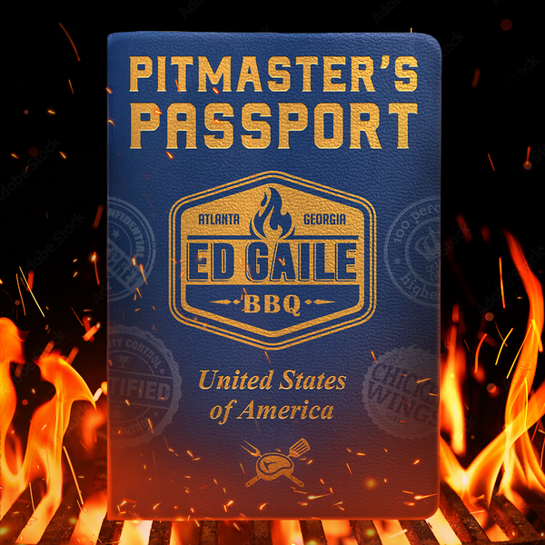 Design by Otijar" titled "Podcast cover artwork for Pitmaster's Passwork"