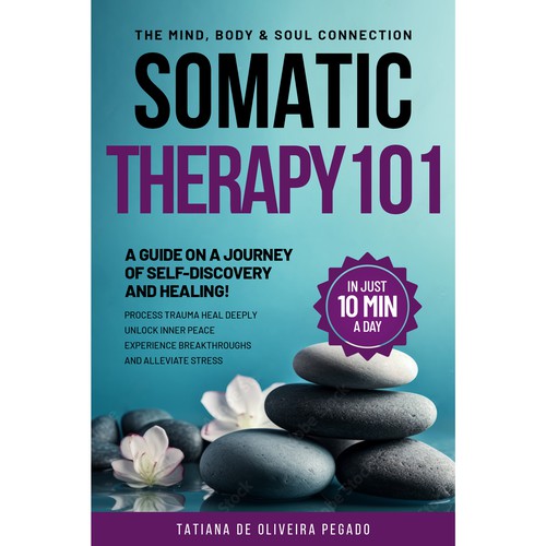 Beautiful & powerful book cover with a lotus flower design Design by DESIGN-TRIX