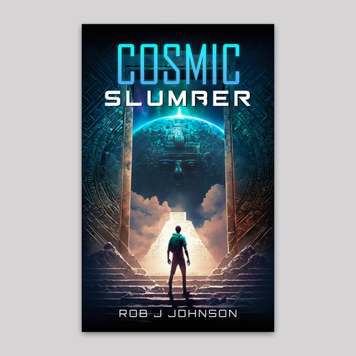 Cover design for Scifi book "Cosmic Slumber" Design réalisé par ydesignz