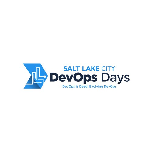 Evolution of DevOps - during Pi day - website and print logo Design by Logicainfo ♥