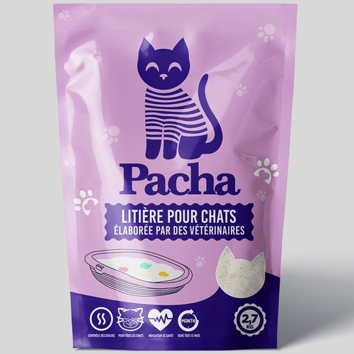 Cat Litter startup Minimalistic packaging - Contest Design von agooshe