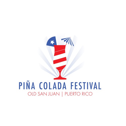 Piña Colada Festival Logo and Branding Package Design réalisé par Melanie Owubokiri