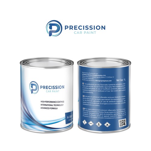 Label for Professional Automotive Refinish Products Design réalisé par creationMB