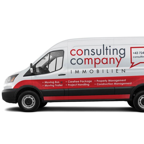 Car, truck or van wrap contest entry by Logicainfo ♥