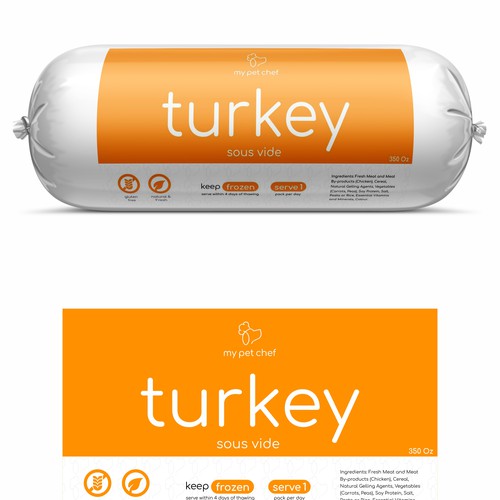 Premium Fresh Dog Food Design by Sukira