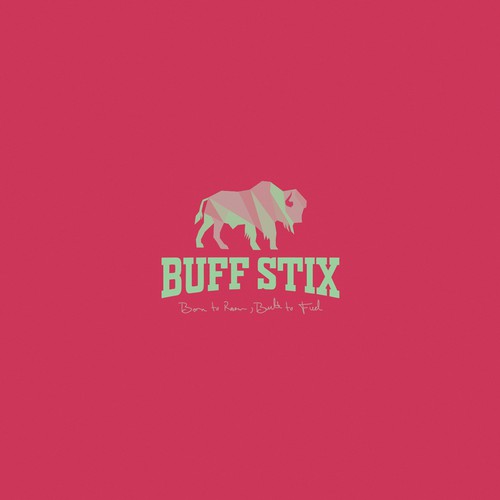 Buff Stix...Lean, Delicious, Buffalo Strong. Design by knight brands™