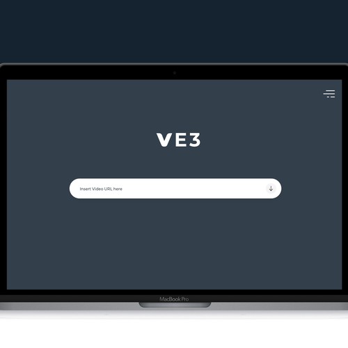 VE3 - Simple Video Downloader Website | Google Style Ontwerp door jezz