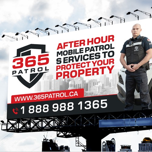 I need a billboard design for a Security Guard Company Design by GrApHiC cReAtIoN™