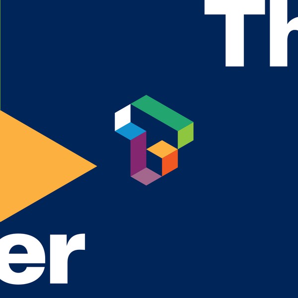 Geometric monogram for tech consulting company