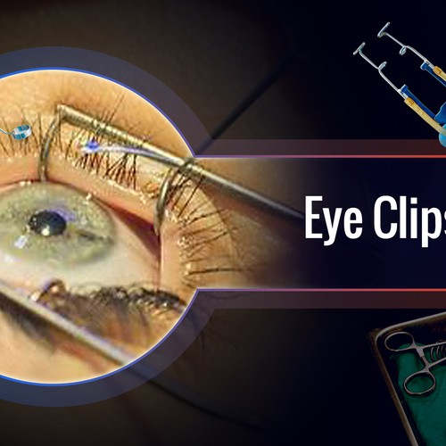 Powerful Design for an Eye Surgery YouTube Channel "Eye Clips and Quips" Design by Akashganga
