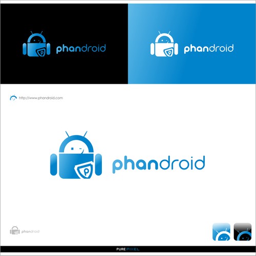 Phandroid needs a new logo Design by Purepixel
