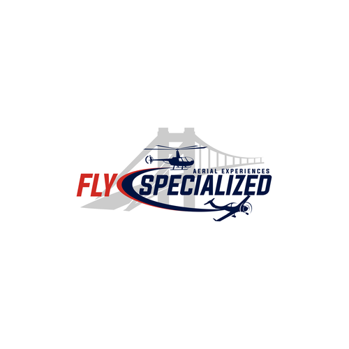 Helicopter | Aviation Company logo for flight experiences Design by journeydsgn