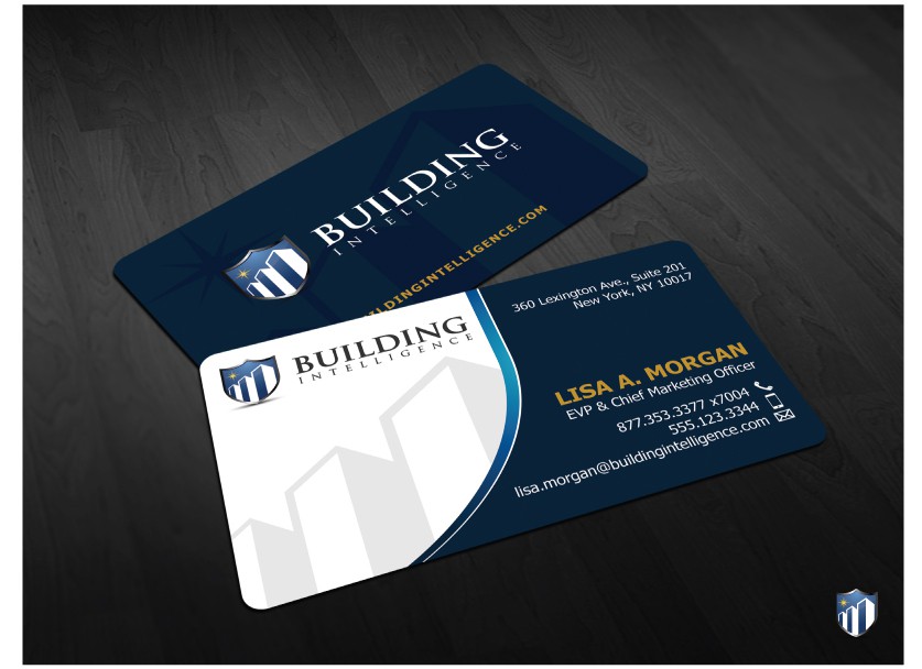 Business Cards for Building Intelligence, Inc. | Stationery contest