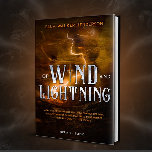 Fantasy book cover design Design by Anastasia Brenych