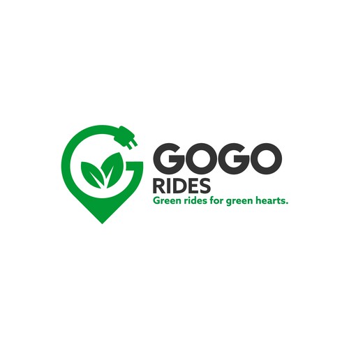 Go Go Rides Logo(s)-ontwerp door RaccoonDesigns®