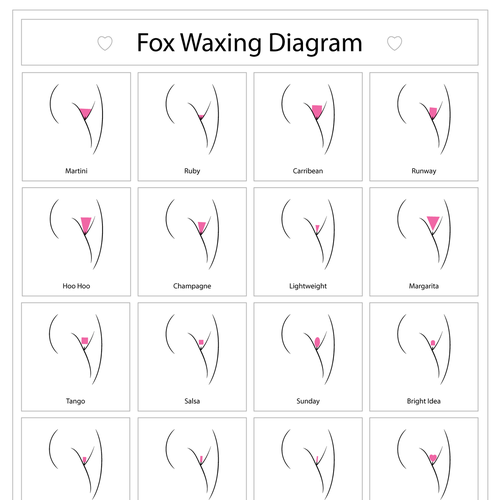 Create An Amazing Go To Graphic For All Bikini Wax Styles Wettbewerb In Der Kategorie Illustration Grafik 99designs