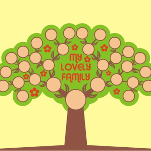 Design a unique and stylish way of showing the family tree Design by El.Roy