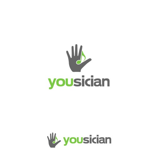 Logo for Yousician - the future of music learning! Design réalisé par ⭐ruezzz™